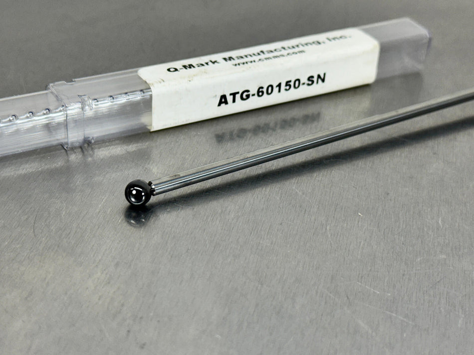 Q-Mark M5 Stylus Carbide Stem 4mm Silcone Nitride Ball CMM ATG-40130-SN