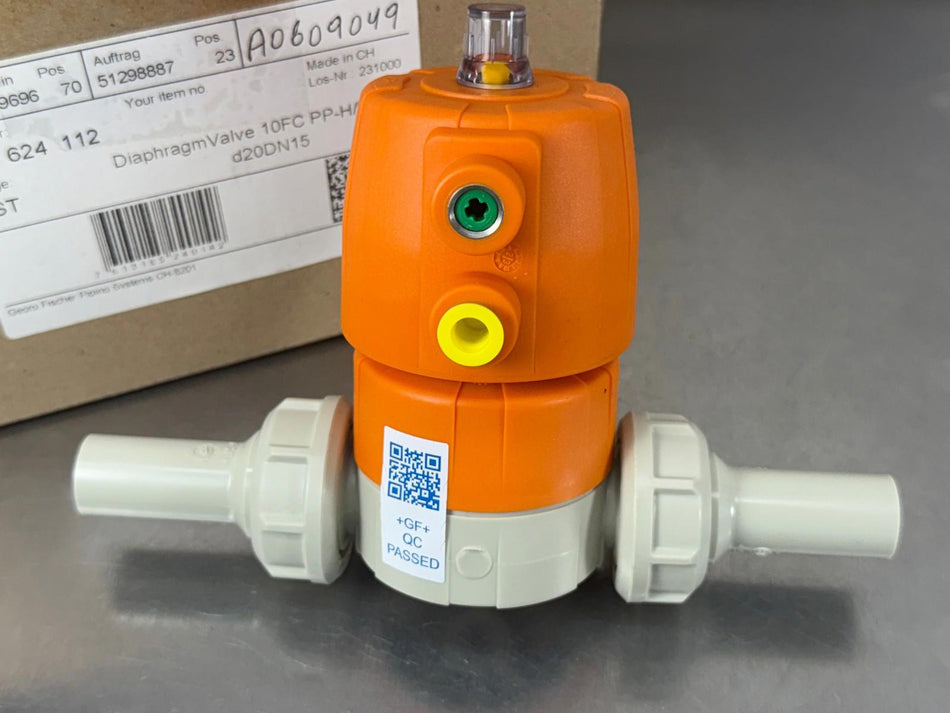 Georg Fischer GF 167624112 Diaphragm Valve Diastar Ten 167.624.112 d20DN15