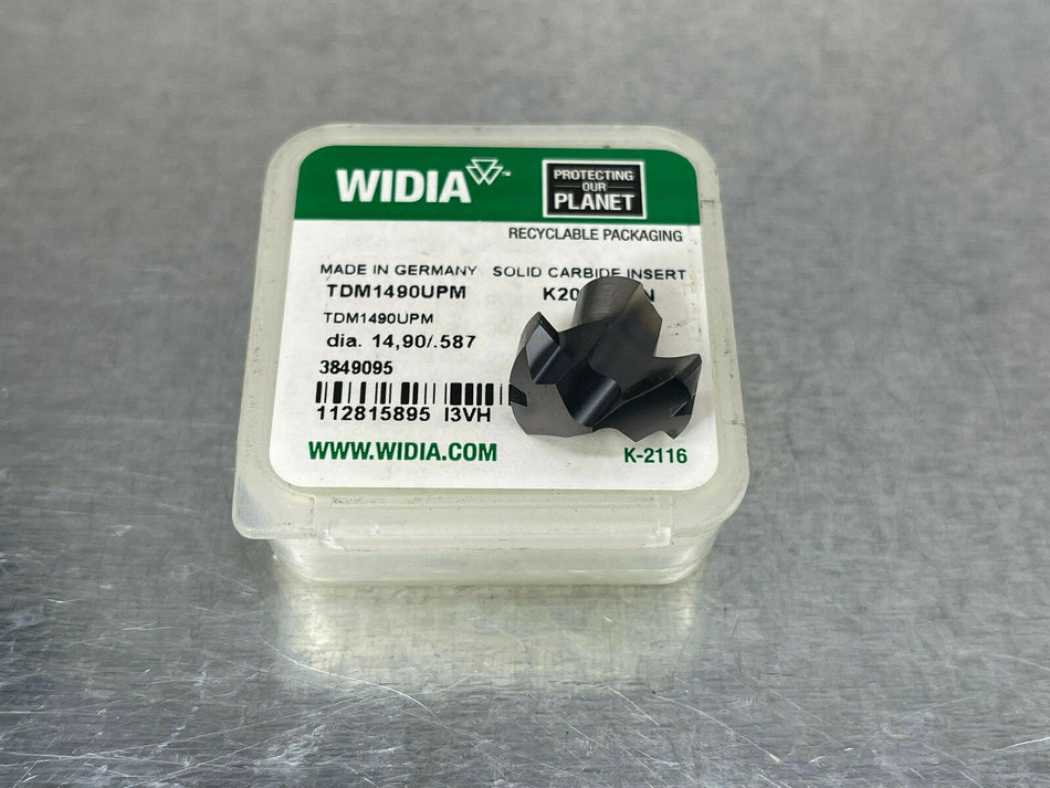 Widia TDM1490UPM Carbide Drill Insert Victory 14.90mm K20F