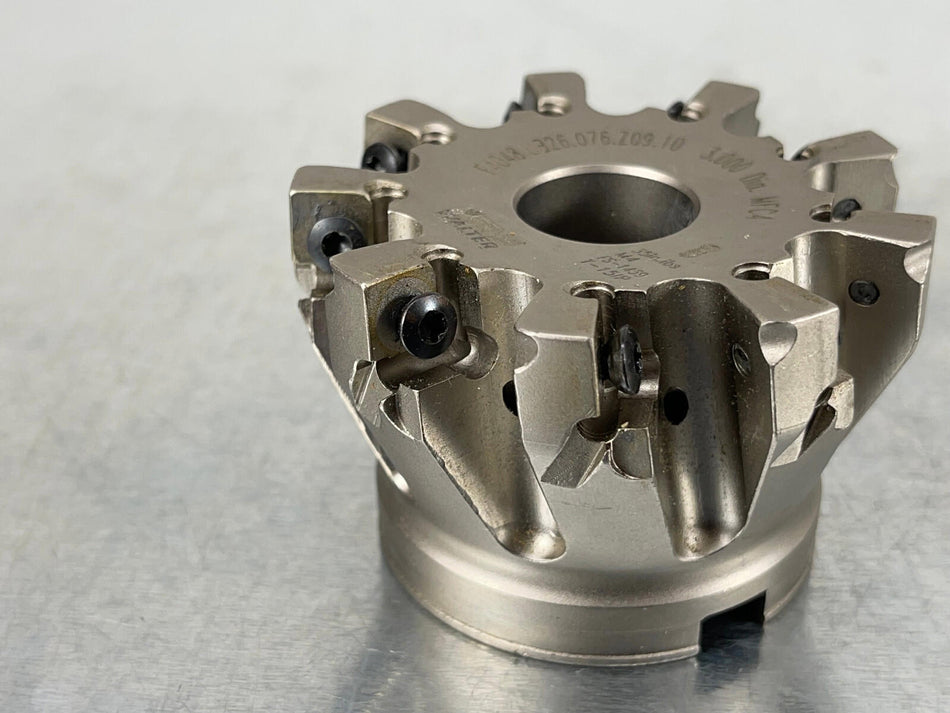 Walter 3" Indexable Face Mill 1" Arbor F4048.UB26.076.Z09.10