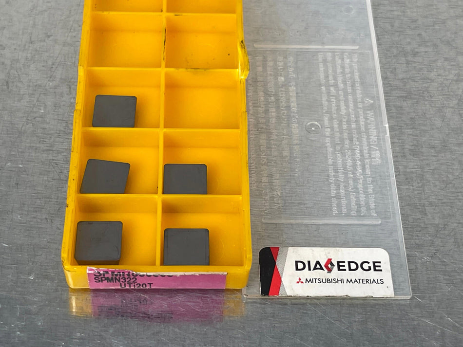 Mitsubishi SPMN 322 UTi20T Carbide Insert 090308 (Pack of 5)