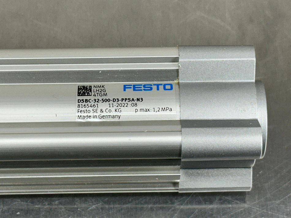 Festo DSBC-32-500-D3-PPSA-N3 Standard Profile Air Cylinder ISO Pneumatic 8165461