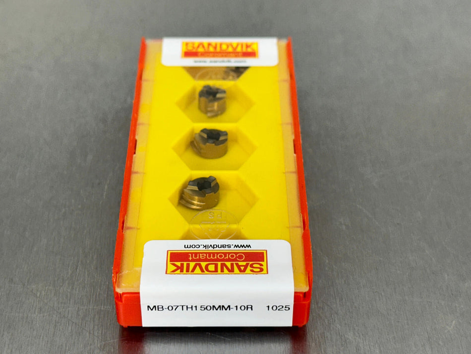 Sandvik MB-07TH150MM-10R 1025 Carbide Insert CoroCut MB (Pack of 5)