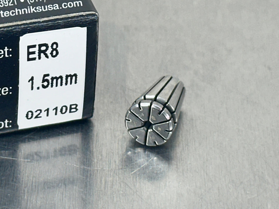 Techniks ER8 1.5mm Collet Precision Spring 04208-01.5