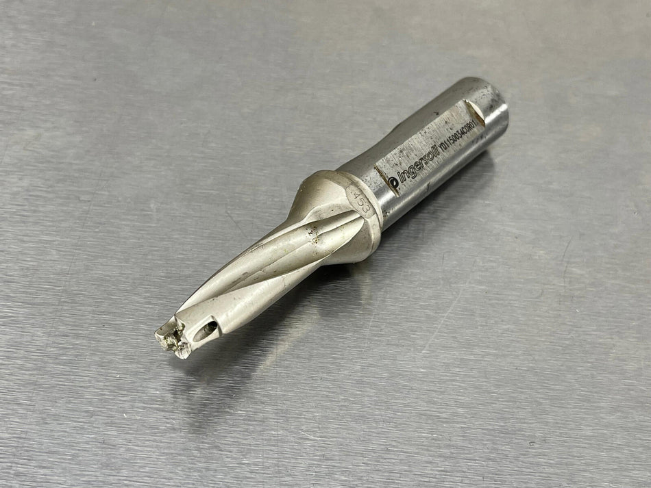 Ingersoll 11.5mm Indexable Drill 3xD Qwik-Twist YD1150034C0R01, Y045013C0R01