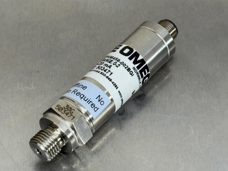 Omega PXM459-002BGI Pressure Transducer High Accuracy 4 to 20 mA