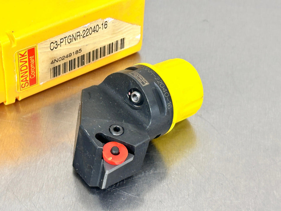 Sandvik C3 Capto Indexable Turning Head C3-PTGNR-22040-16 TNMG Insert