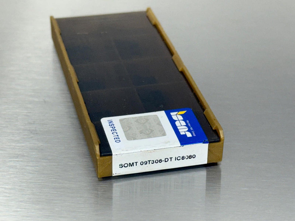 Iscar SOMT 09T306-DT IC8080 Carbide Insert (Pack of 8)