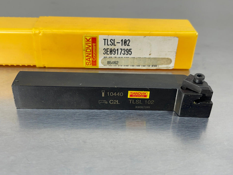 Sandvik TLSL-102 Indexable Tool Holder Top Lok Parting Grooving 5/8"