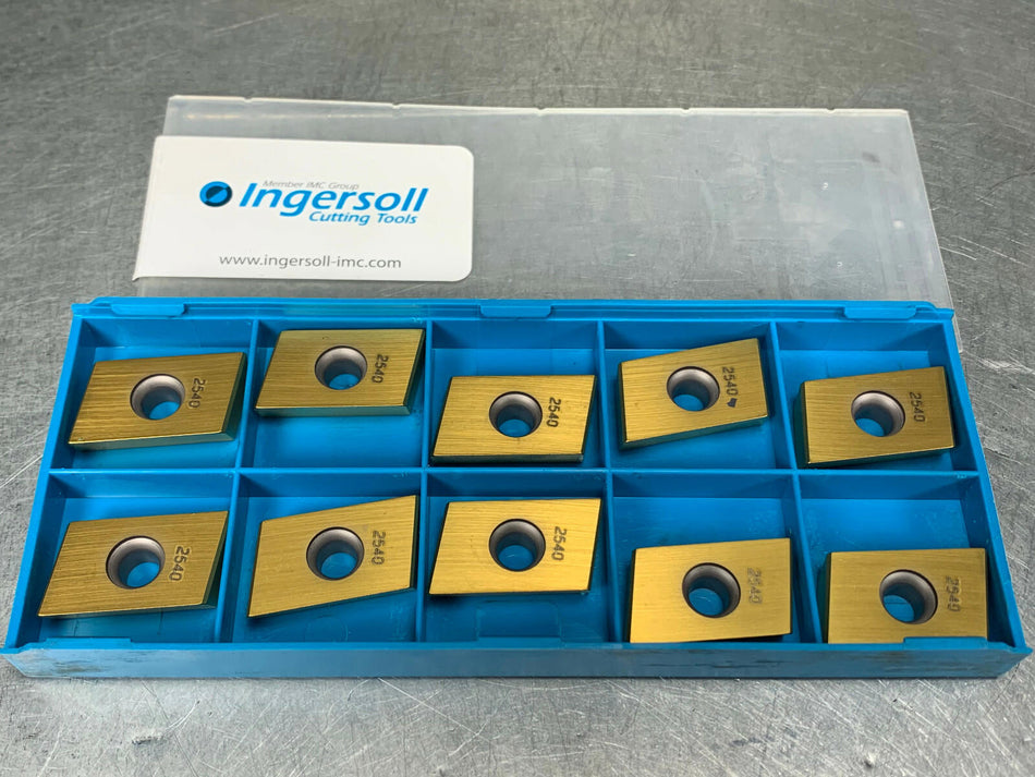 Ingersoll CDE 434L07 IN2540 Carbide Insert (Pack of 10)