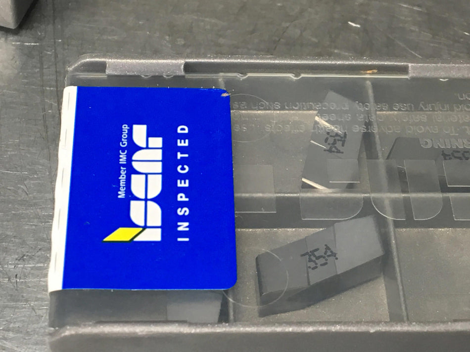 Genuine Iscar GIP5.00E-0.80 IC354 Carbide Insert (Factory Pack of 10)