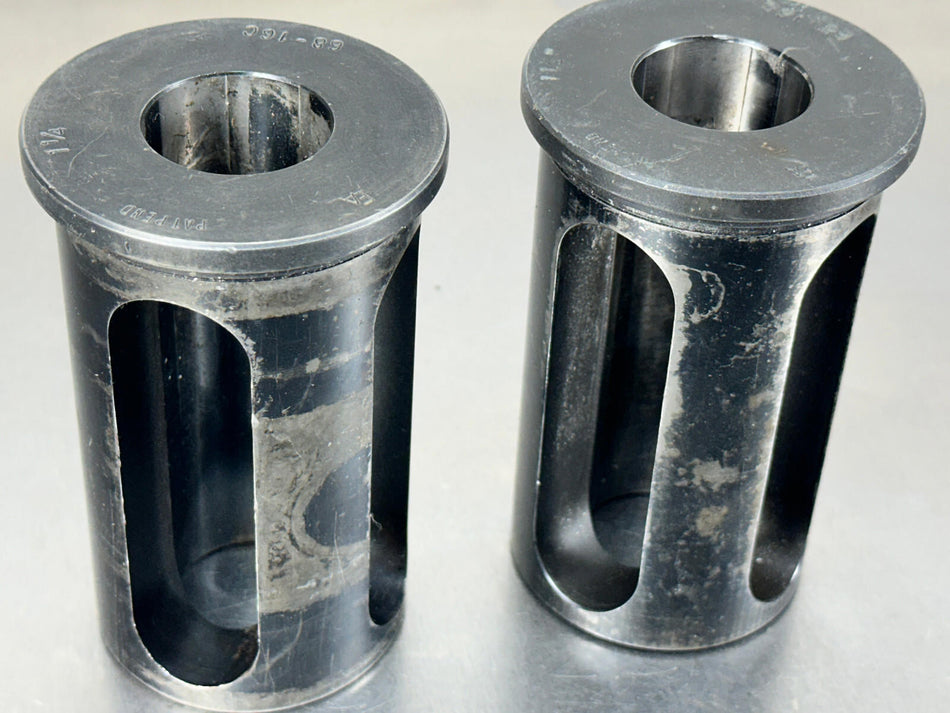 (2) Edward Andrews 1-1/4" ID x 2-1/2" OD Tool Holder Bushing EA