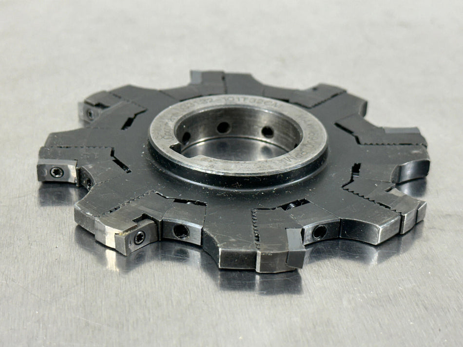 Sandvik 4" Indexable Disc Mill Adjustable Milling 6-8mm N331.32-101T32CM