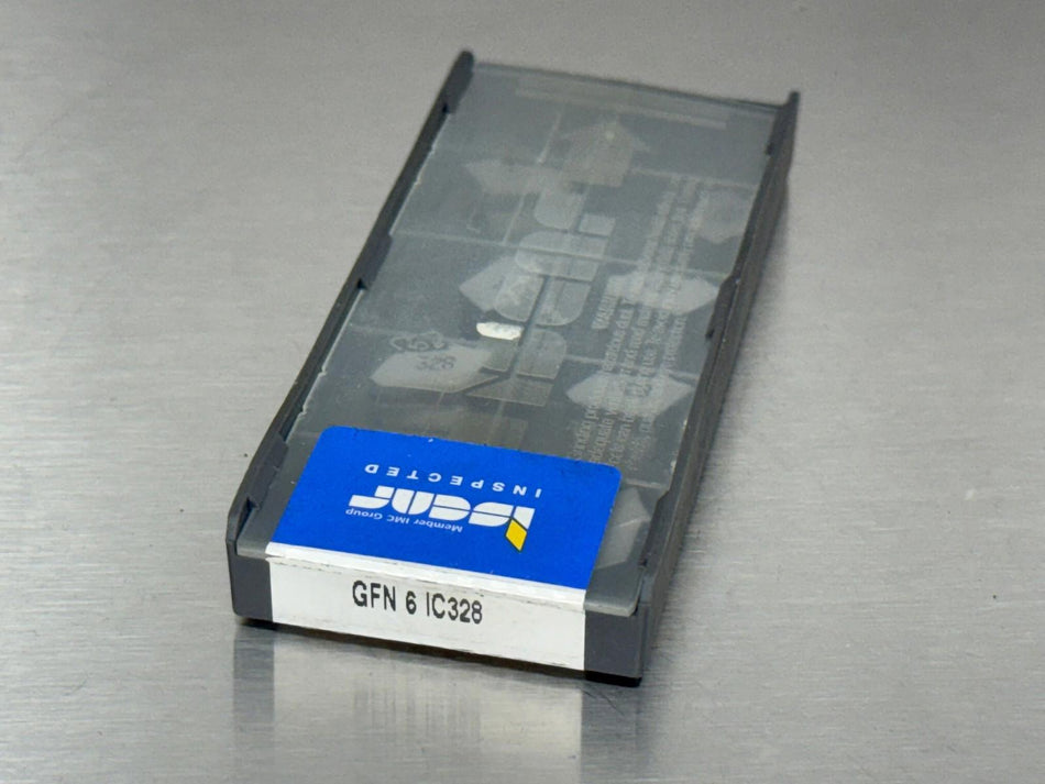Iscar GFN 6 IC328 Carbide Insert (Pack of 8)