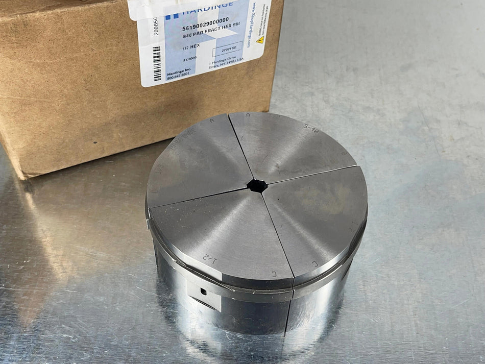 Hardinge S40 1/2" Collet Pad Hex Smooth 56190029000000