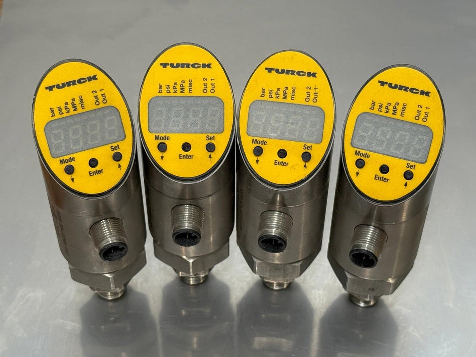 Turck PS001R-503-LI2UPN8X-H1141 Pressure Sensor Transmitter