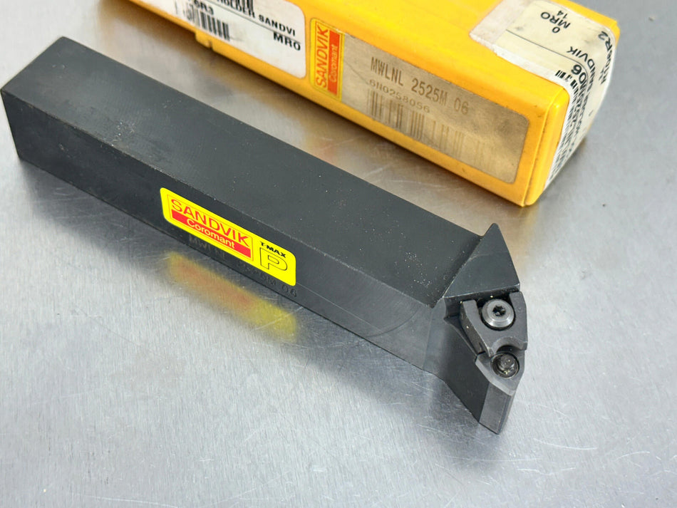 Sandvik MWLNL 2525M 06 Indexable Tool Holder 25mm WNMG Insert Turning