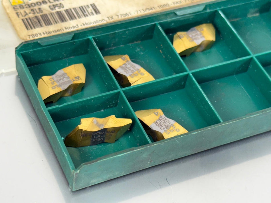 Tool-Flo FLA-3L6 GP50 Carbide Insert Threading (Pack of 5)