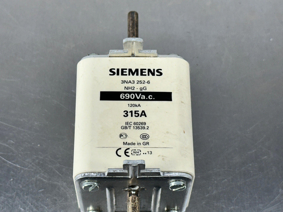 Siemens 3NA3 252-6 Fuse 3NA32526