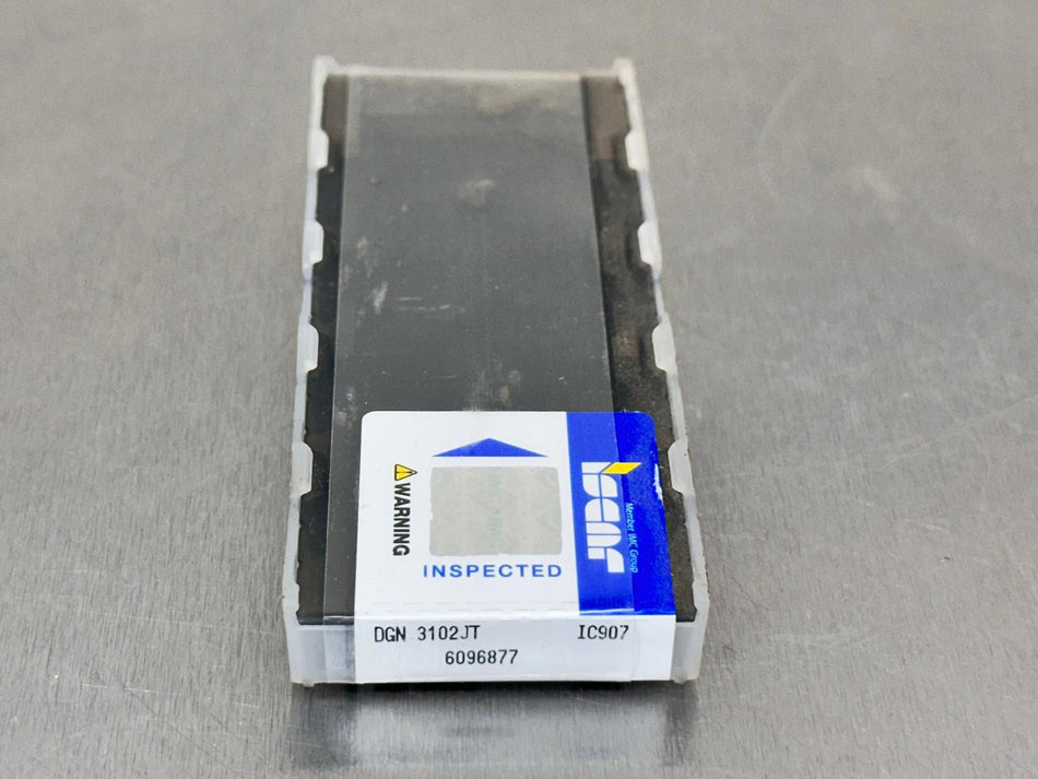 Iscar DGN 3102JT IC907 Carbide Insert 6096877 (Pack of 10)