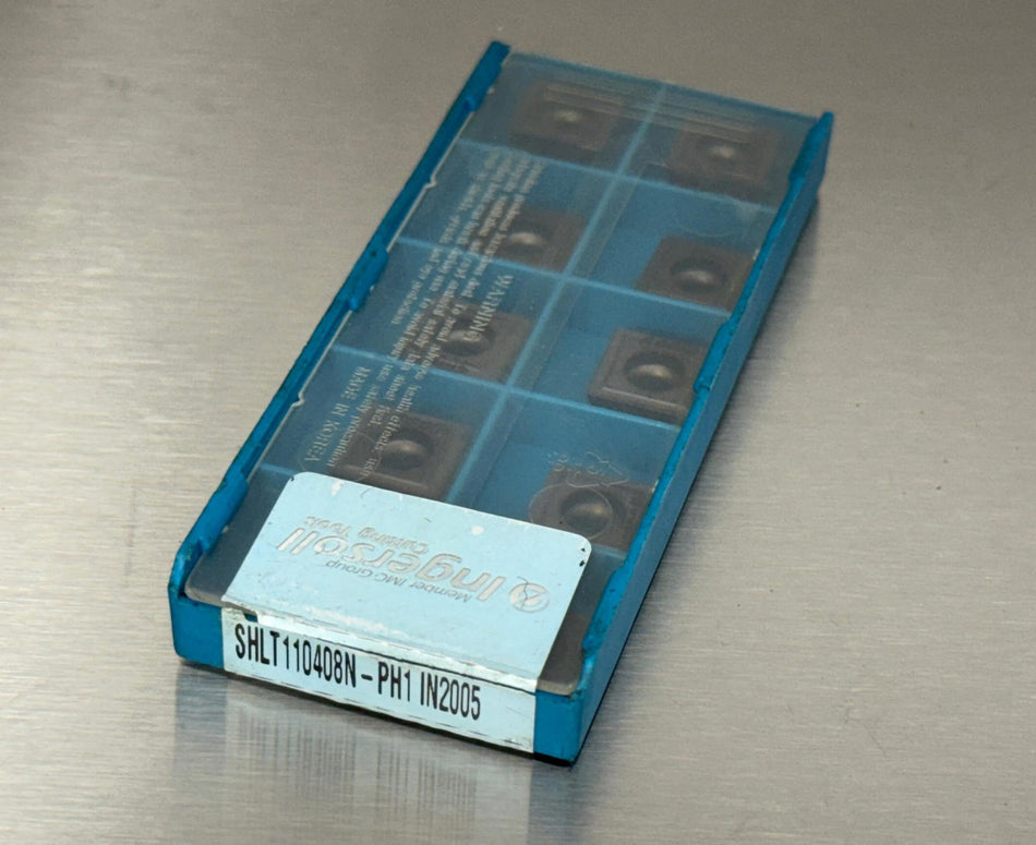 Ingersoll SHLT110408N-PH1 IN2005 Carbide Insert 5140194 (Pack of 10)