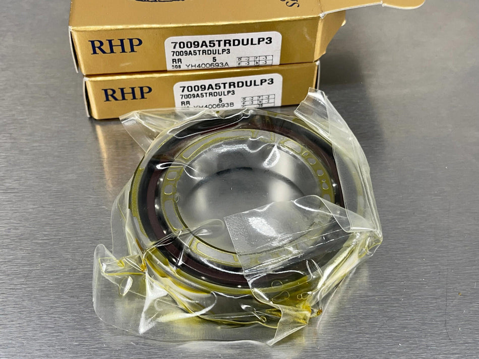 (2) RHP 7009A5TRDUDMP3 Bearing Super Precision Angular Contact NSK 45x75x16mm