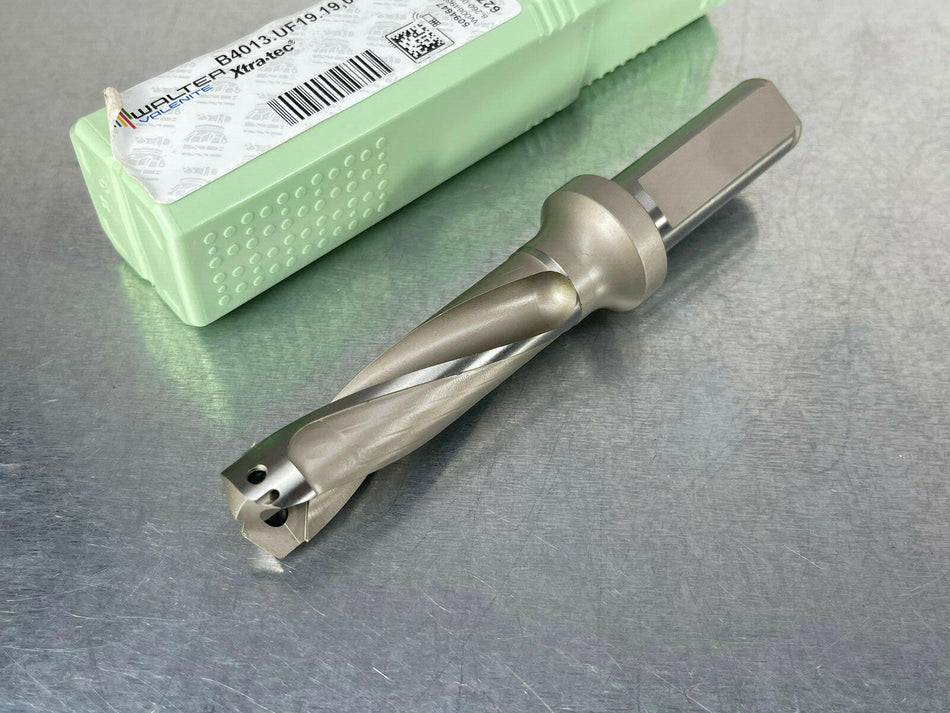 Walter 19mm Indexable Tip Drill Xtra-tech Thru Coolant B4013.UF19.19,0.Z02.57R