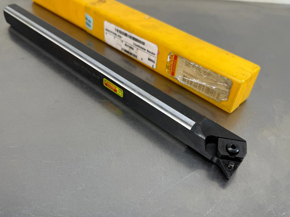 Sandvik S25T-PTFNL 16-W Indexable Boring Bar Turning 25mm TNMG Insert T-Max P