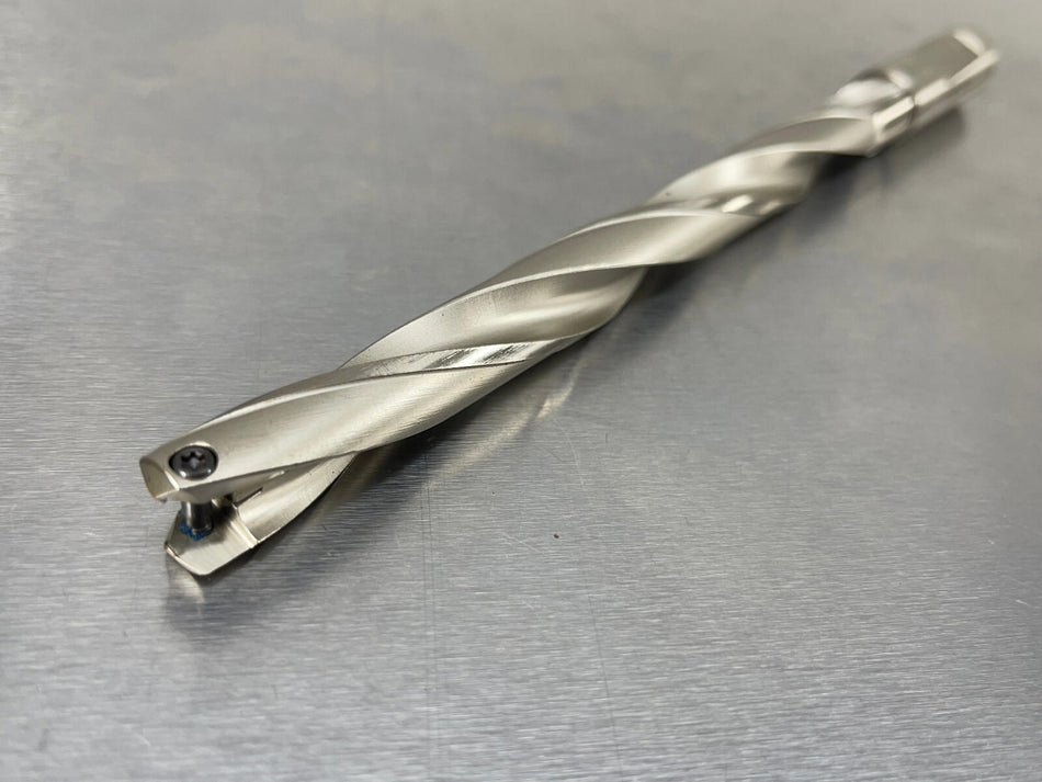 Guhring Drill Body 14mm - 14.49mm Indexable Tip 4110 10xD Coolant Through HT 800