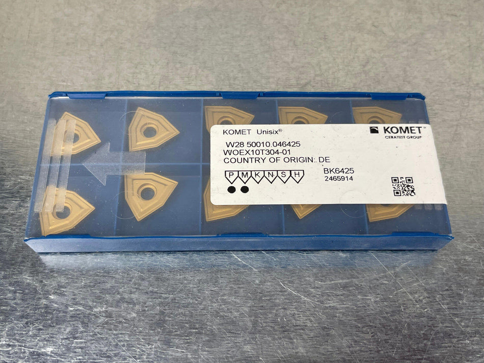 Komet W28 50010.046425 BK6425 Carbide Insert (Pack of 10)