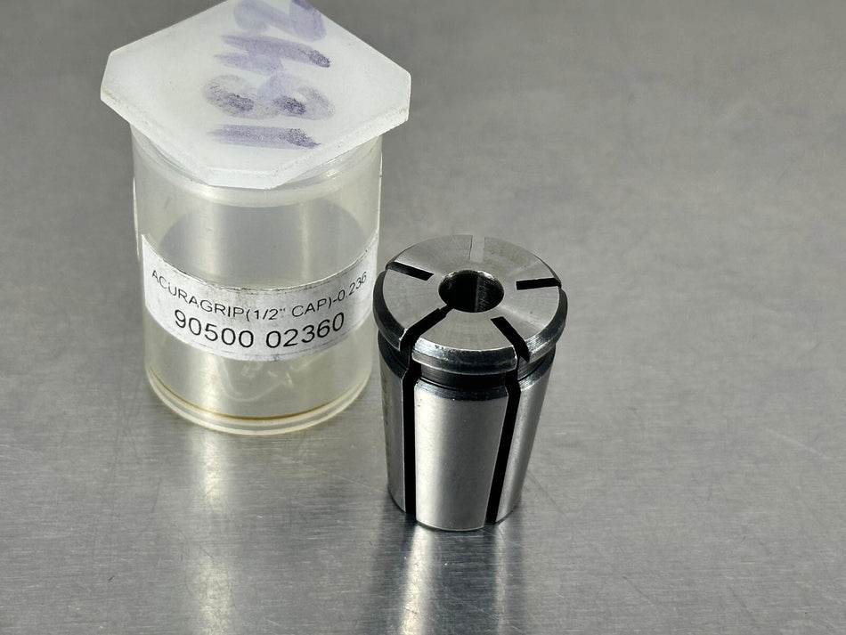 Universal Devlieg .236" Collet Acura Grip 1/2" Capacity Chuck 90500 02360