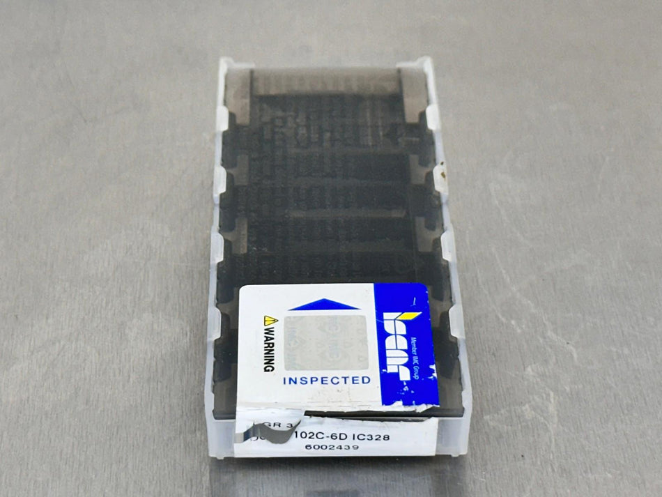 Iscar DGR 3102C-6D IC328 Carbide Insert 6002581 (Pack of 10)