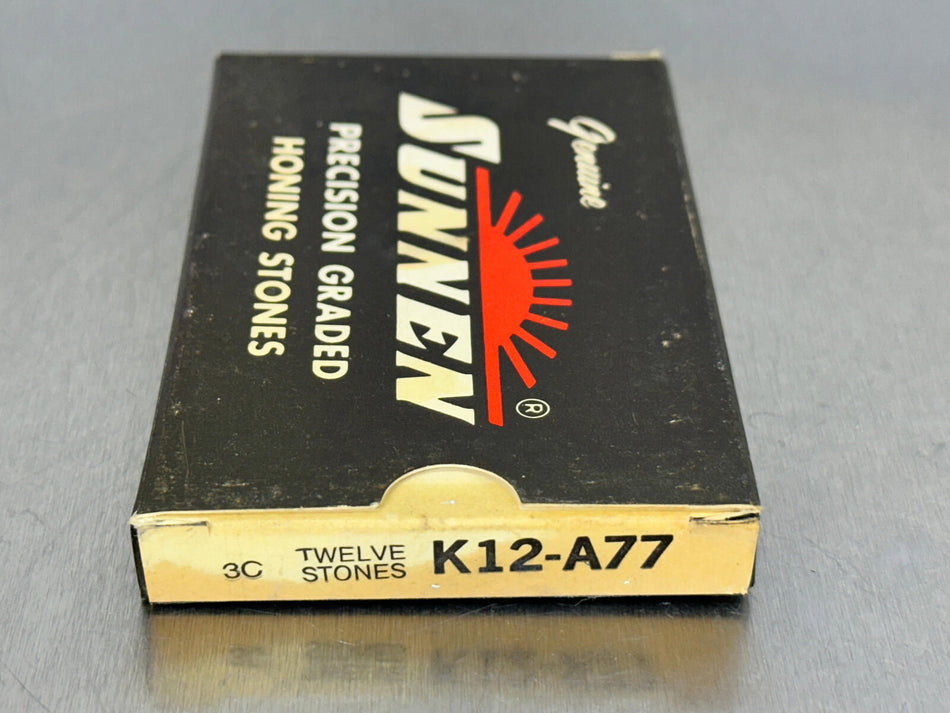 Sunnen K12-A77 Honing Stones 320 Grit Aluminum Oxide (Box of 9)
