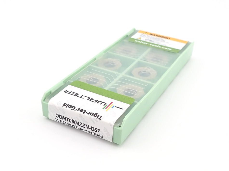 Walter ODMT0504ZZN-D57 WSM35G Carbide Insert (Pack of 10)
