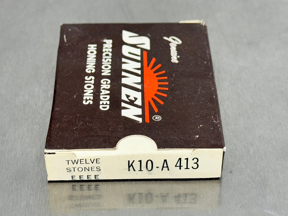 Sunnen K10-A413 Honing Stones 150 Grit Aluminum Oxide (Box of 12)