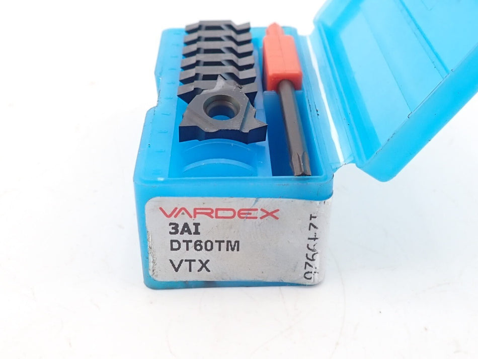 Vardex 3AI DT60TM VTX Carbide Insert Threading (Pack of 6)