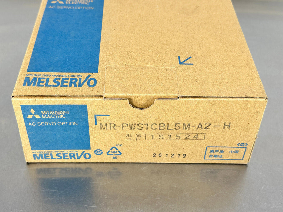 Mitsubishi MR-PWS1CBL5M-A2-H Power Cable for Servo Motor 5m