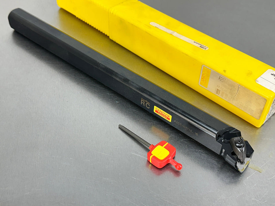 Sandvik A25T DTFNL16 Indexable Boring Bar Turning 25mm TNMG Insert T-Max P