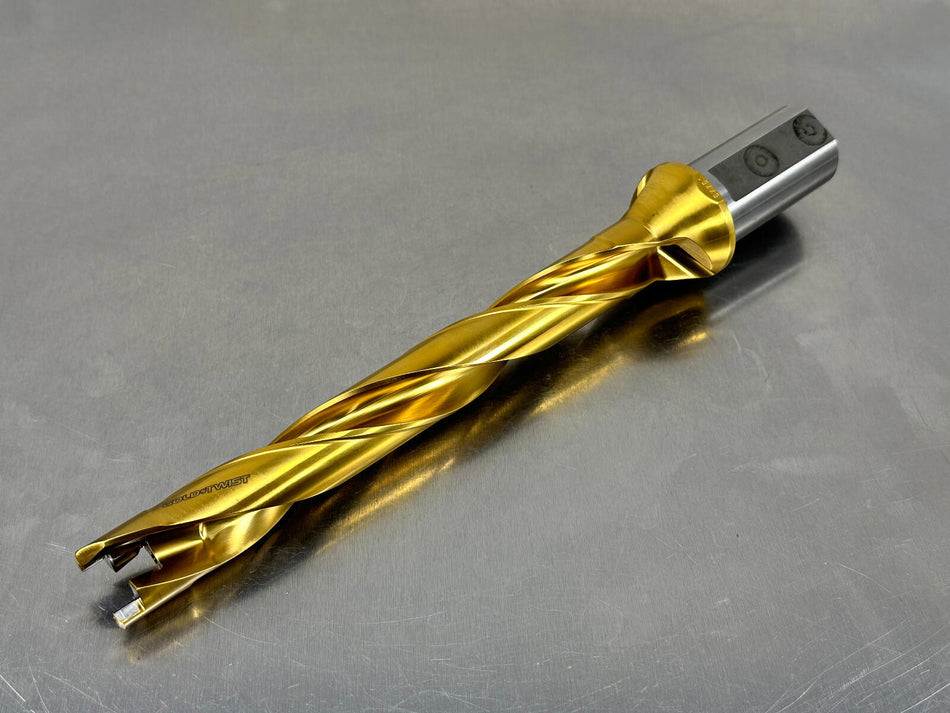 Ingersoll TD2400192B7R01 Indexable Tip Drill 24mm 8xD Gold Twist 3212810