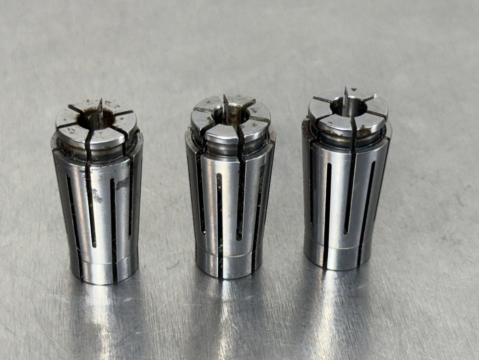Nikken SK10 Collet SK10-6AC for Collet Chuck (Lot of 3)