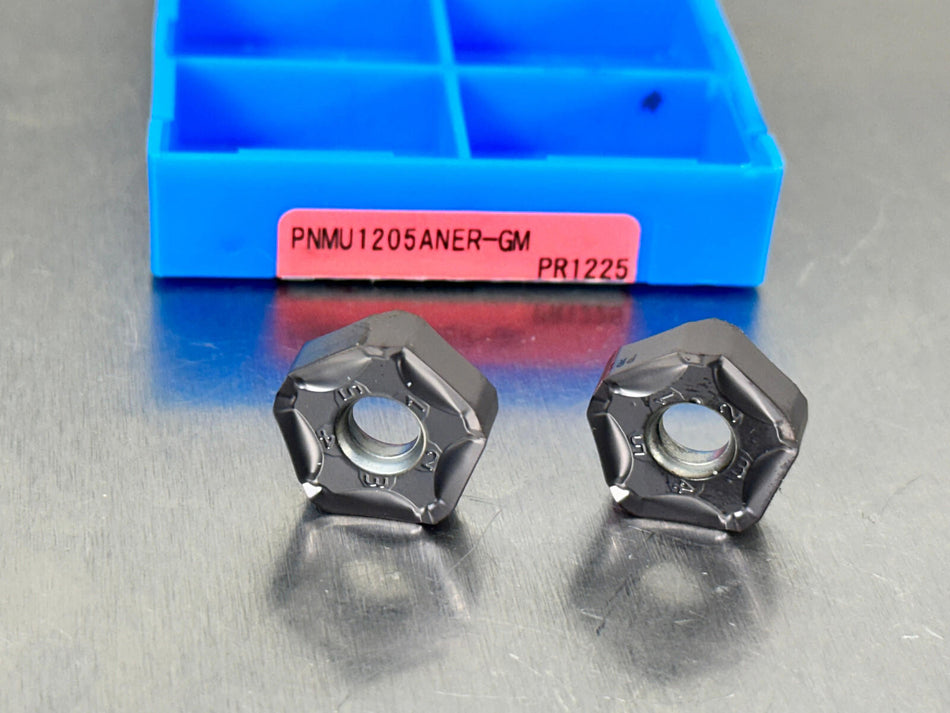 Kyocera PNMU1205ANER-GM PR1225 Carbide Insert (Pack of 2)