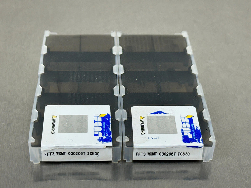 Iscar FFT3 WXMT 030206T IC830 Carbide Insert (Pack of 12)