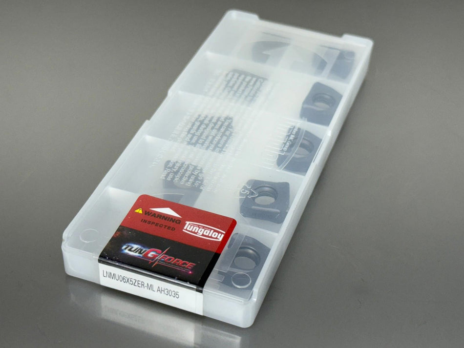 Tungaloy LNMU 06X5 ZER-ML AH3035 Carbide Insert 6995913 (Pack of 10)