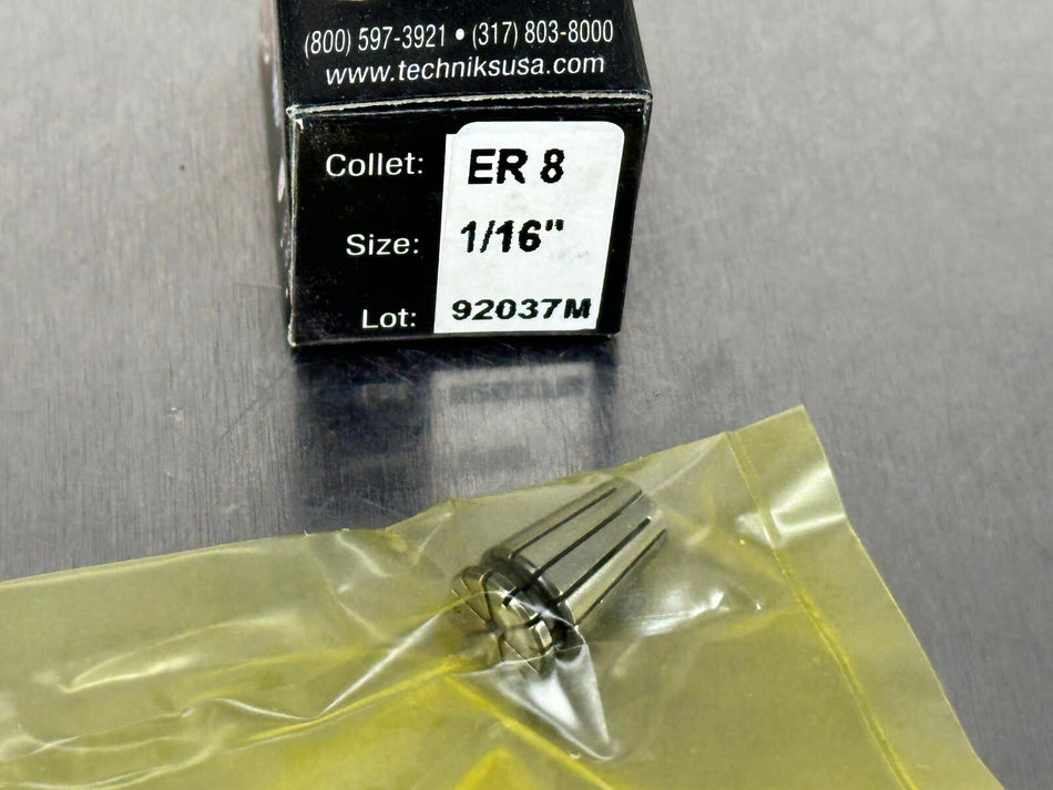 Techniks ER8 Collet 1/16" 04208-1/16