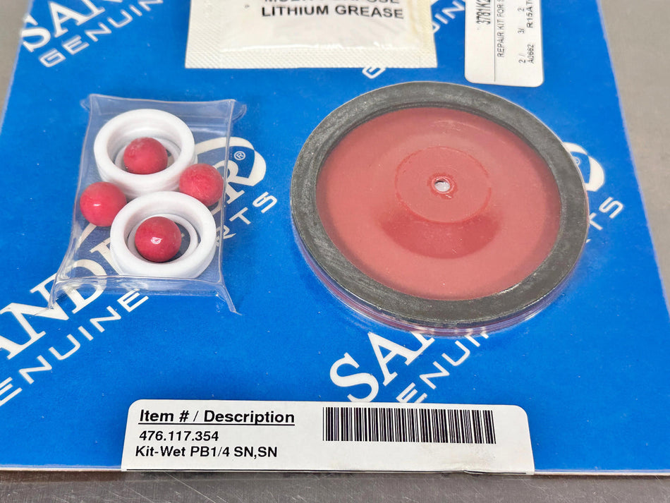 Sandpiper 476.117.354 Diaphragm Pump Repair Kit Wet End 7/6/2020