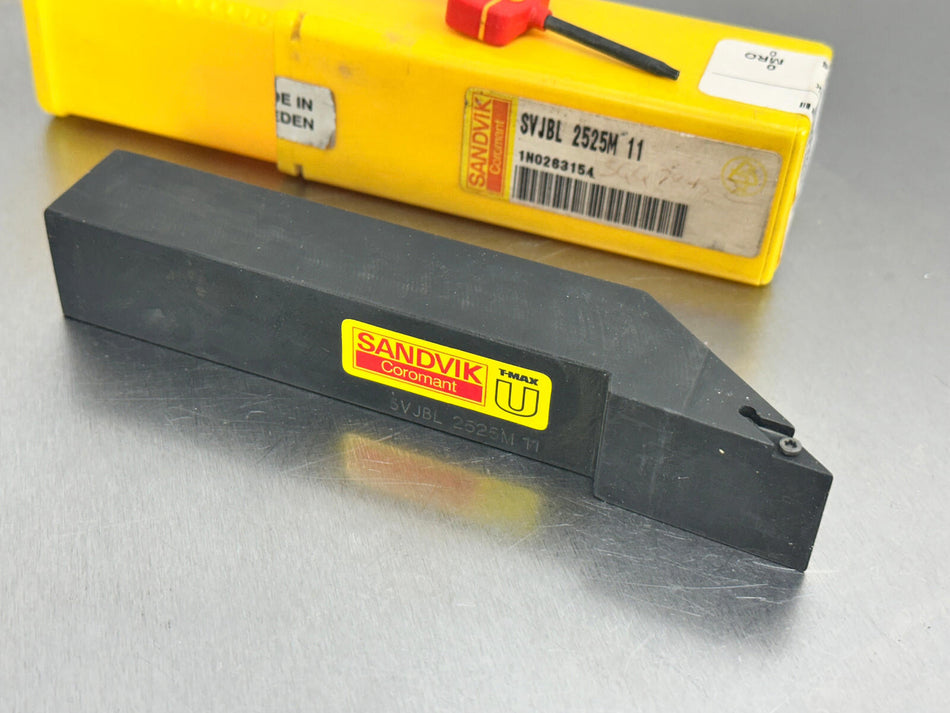 Sandvik SJVBL 2525M 11 Indexable Tool Holder Turning 25mm VBMT Insert