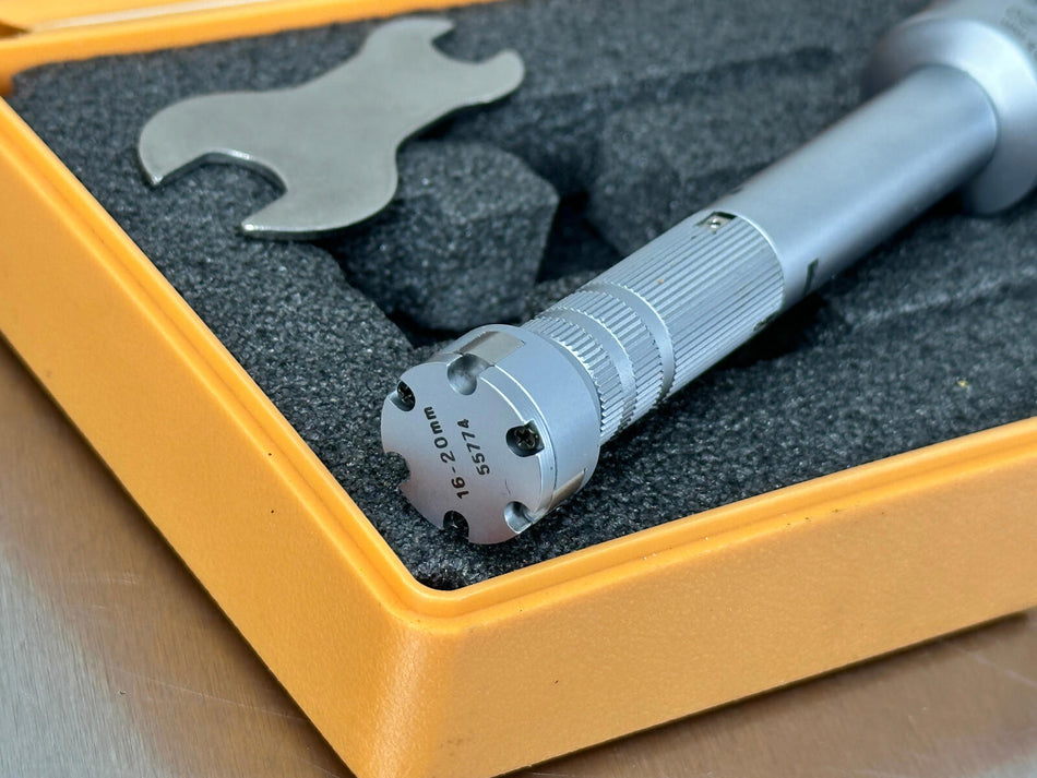 Mitutoyo Holtest 16-20mm Inside Bore Micrometer Gage 368-705