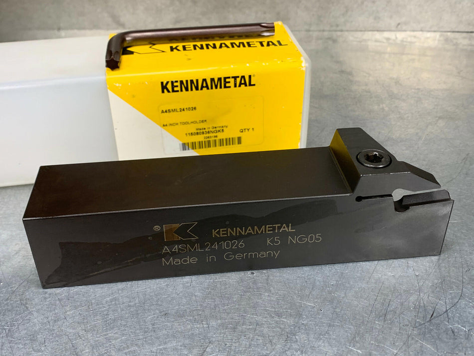 Kennametal A4SML241026 Indexable Tool Holder A4 1.5" Grooving Turning 2263196