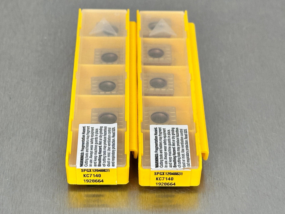 Kennametal SPGX 120408MDT KC7140 Carbide Insert SPGX12040831 (Pack of 10)