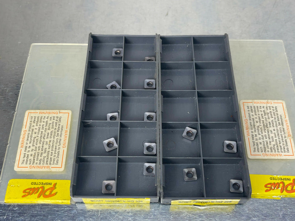 Iscar SOMT 060208TN-HQ IC328 Carbide Inserts (Pack of 14)